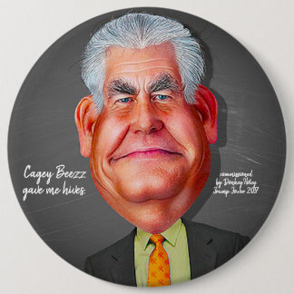 Badge Rond 15,2 Cm Bouton de TILLERSON