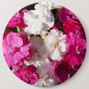 Badge Rond 15,2 Cm Bouton ou insigne d'oeillets