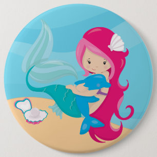 Badge Rond 15,2 Cm Bouton rond
