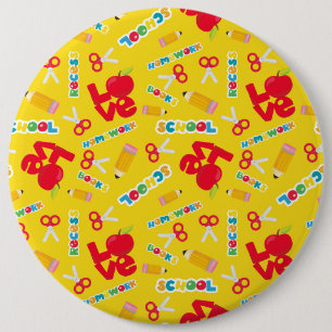 Badge Rond 15,2 Cm Bouton rond