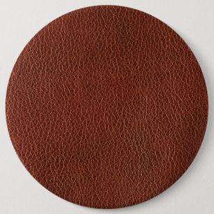 Badge Rond 15,2 Cm Bouton rond cuir