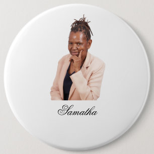 Badge Rond 15,2 Cm Bouton rond pour elle