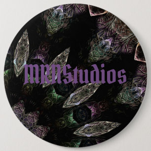 Badge Rond 15,2 Cm Bouton Theo