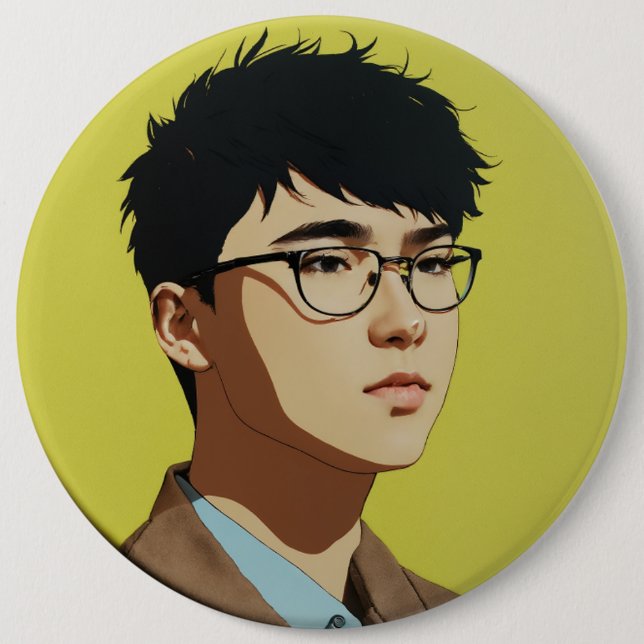 Badge Rond 15,2 Cm Boutons du concepteur (Devant)