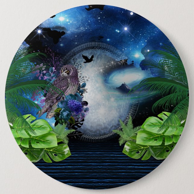 Badge Rond 15,2 Cm Cadeaux Galaxy-Portail (Devant)