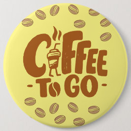 Badge Rond 15,2 Cm café