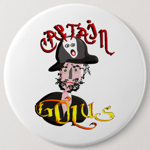 Badge Rond 15,2 Cm Capitaine Golus