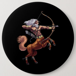 Badge Rond 15,2 Cm Centaure de mythologie grecque