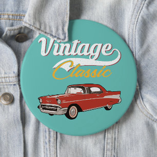Badge Rond 15,2 Cm Chevy Belair