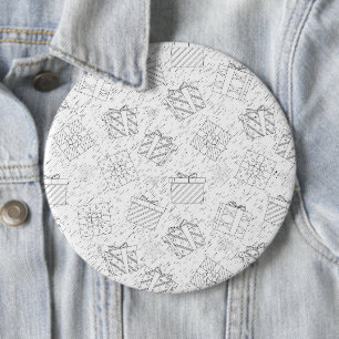 Badge Rond 15,2 Cm Christmas Toxicity 3