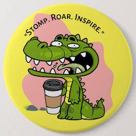 Badge Rond 15,2 Cm cocodrille