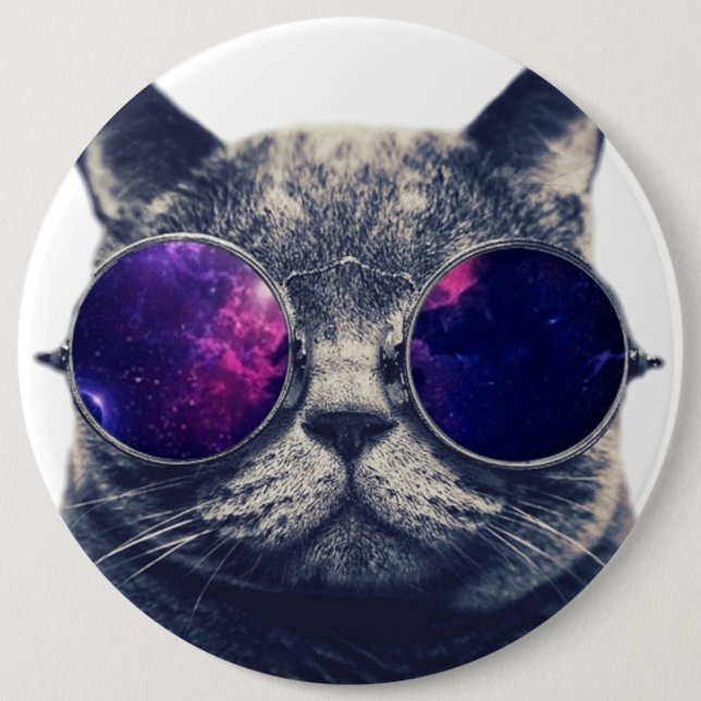 Badge Rond 15,2 Cm Colossal, Bouton rond De 6 Pouces (Devant)