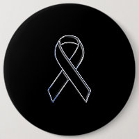 Conscience de ruban de noir de style de chrome sur