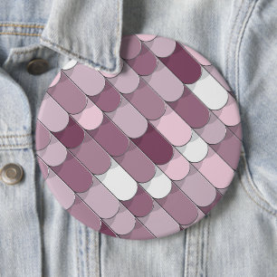 Badge Rond 15,2 Cm Construction Abstraite (tuiles) 2
