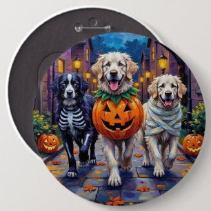 Badge Rond 15,2 Cm Costume d'Halloween pour Great Pyrenees allant che