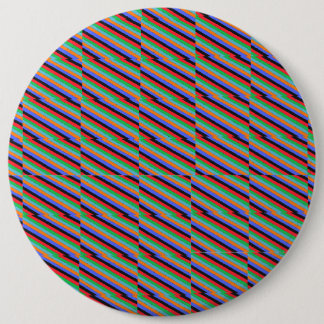 Badge Rond 15,2 Cm Coussin rond