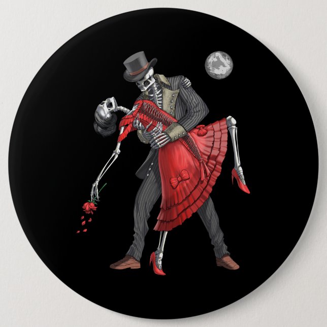 Badge Rond 15,2 Cm Dancing (Devant)