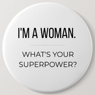 Badge Rond 15,2 Cm Empowering Gift for Women