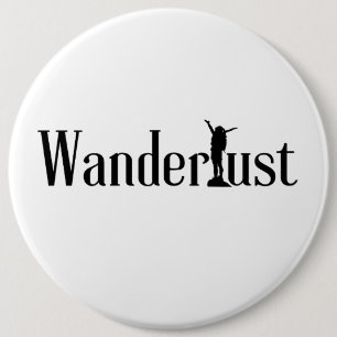 Badge Rond 15,2 Cm Envie de voyager