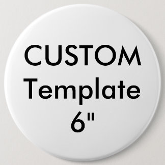 Badge Rond 15,2 Cm Épingle de boutons ronds de 6 po