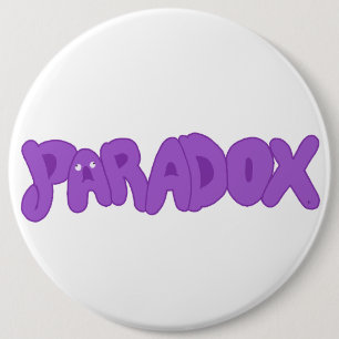 Badge Rond 15,2 Cm Épingle de paradoxe idiot