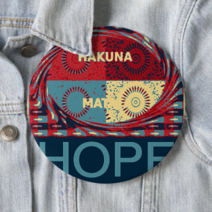 Badge Rond 15,2 Cm Espoir
