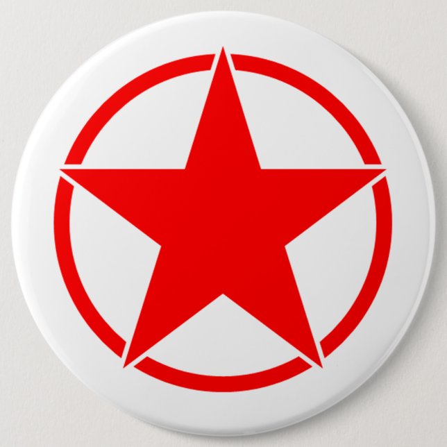 Badge Rond 15,2 Cm Étoile cassée 3 de cercle (Devant)