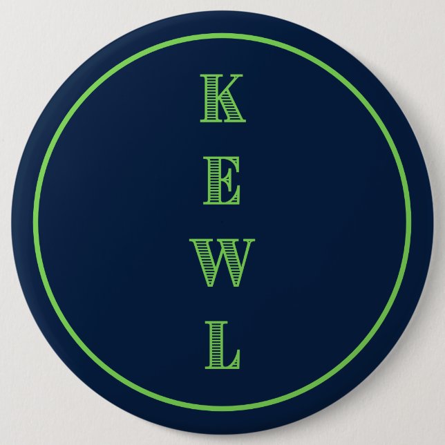 Badge Rond 15,2 Cm Expressions amusantes (Devant)