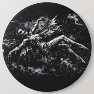 Badge Rond 15,2 Cm Fée morte par BurnsInHell