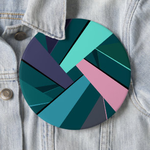 Badge Rond 15,2 Cm Forme géométrique Abstraite 6