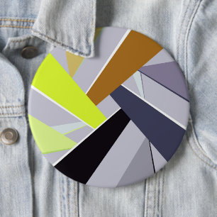 Badge Rond 15,2 Cm Forme géométrique Abstraite 8
