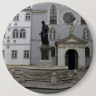 Badge Rond 15,2 Cm Franziskanerplatz Vienne Autriche