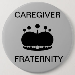 Badge Rond 15,2 Cm Fraternité des aidants naturels