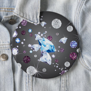Badge Rond 15,2 Cm Galaxie de diamant 5