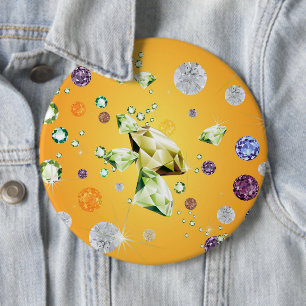 Badge Rond 15,2 Cm Galaxie de diamant 7