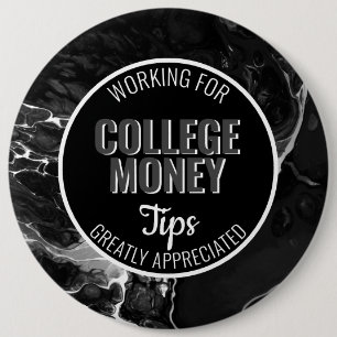Badge Rond 15,2 Cm Granite noir   Conseils appréciés   Financement un