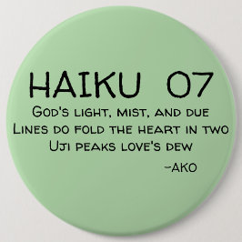 BADGE ROND 15,2 CM HAIKU 07
