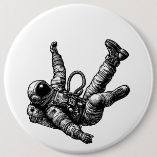 Badge Rond 15,2 Cm Impesanteur