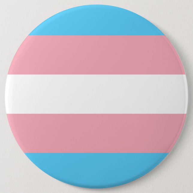 Badge Rond 15,2 Cm Indicateur transgenre (Devant)