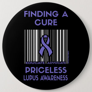 Badge Rond 15,2 Cm Inestimable...Lupus