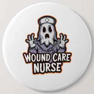 Badge Rond 15,2 Cm Infirmière de soins de santé Ghoul Infirmière fant