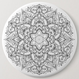 Badge Rond 15,2 Cm Insigne de mandala