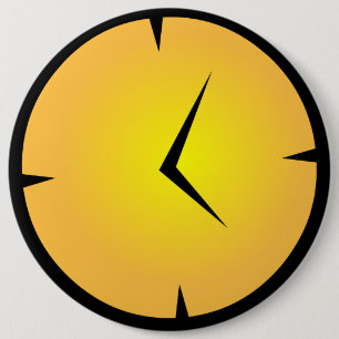Badge Rond 15,2 Cm Insigne d'horloge de Middleskool