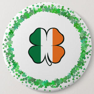 Badge Rond 15,2 Cm Irlande Saint Patrick's Day