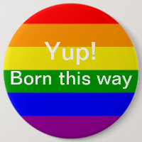 Jeune gay pride né de cette façon Rainbow Flag