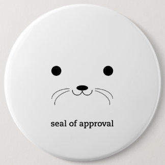 Badge Rond 15,2 Cm 'Joint d'Approval