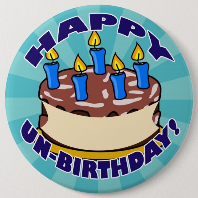 Badge Rond 15,2 Cm Joyeux anniversaire de l'ONU ! (Devant)