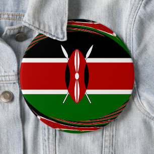 Badge Rond 15,2 Cm Kenya