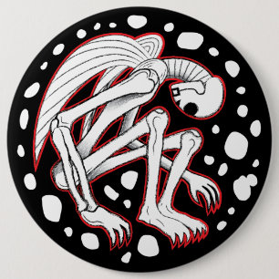 Badge Rond 15,2 Cm L'ange enterré