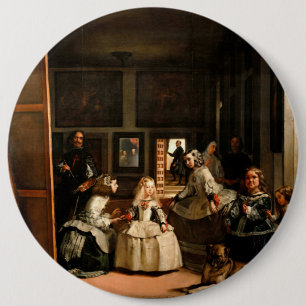 Badge Rond 15,2 Cm Las Meninas